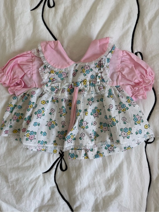 Cotton Candy Other - Cotton Candy Pink Floral Infant Dress Top